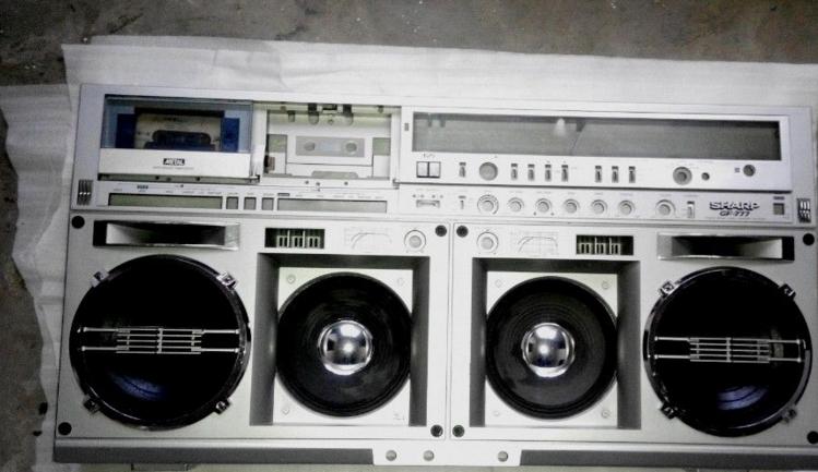 夏普收录机777的尺寸是多少,夏普777收录机电机拆卸视频