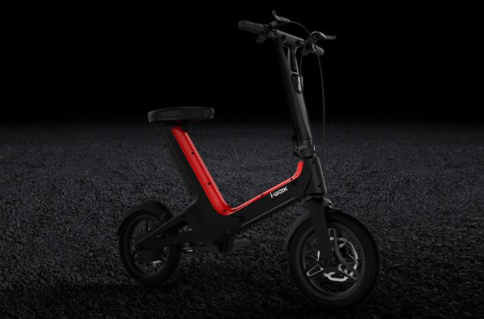 新款折叠电动车油刹,前后双碟刹锂电电动车