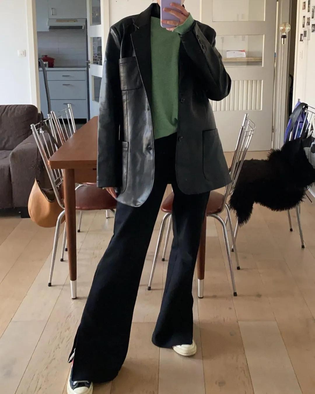 好莱坞西装穿搭风格,今年流行丝绒西装