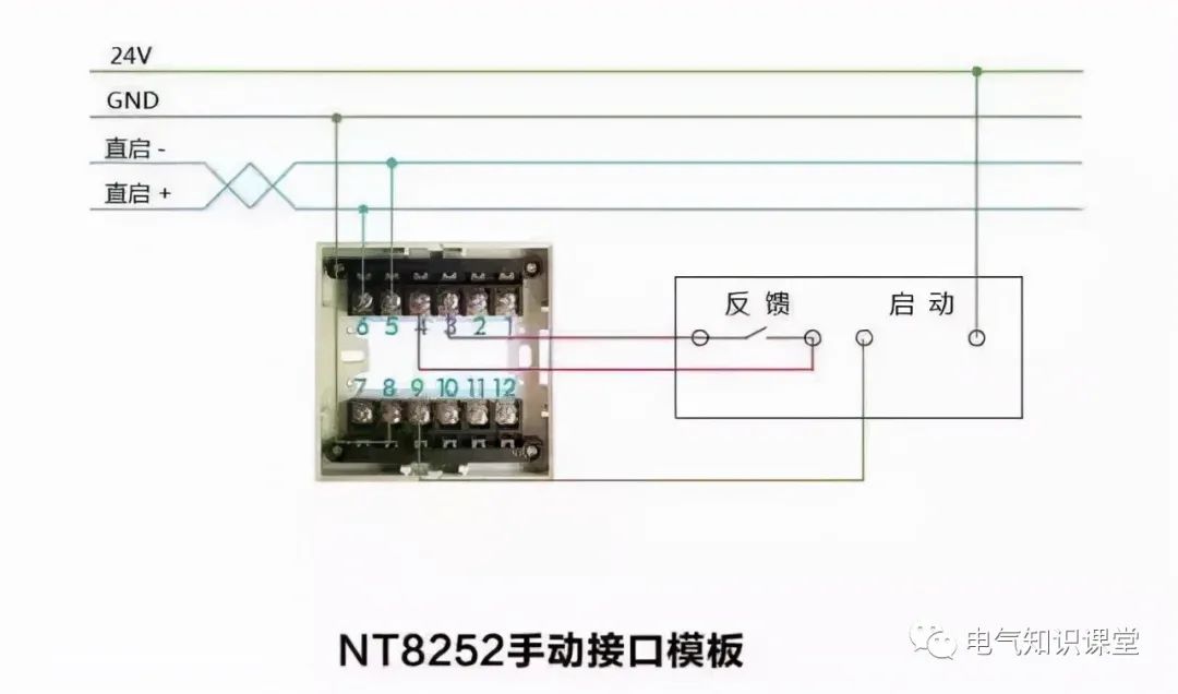 西门子消防报警设备接线图,消防报警系统真实接线图