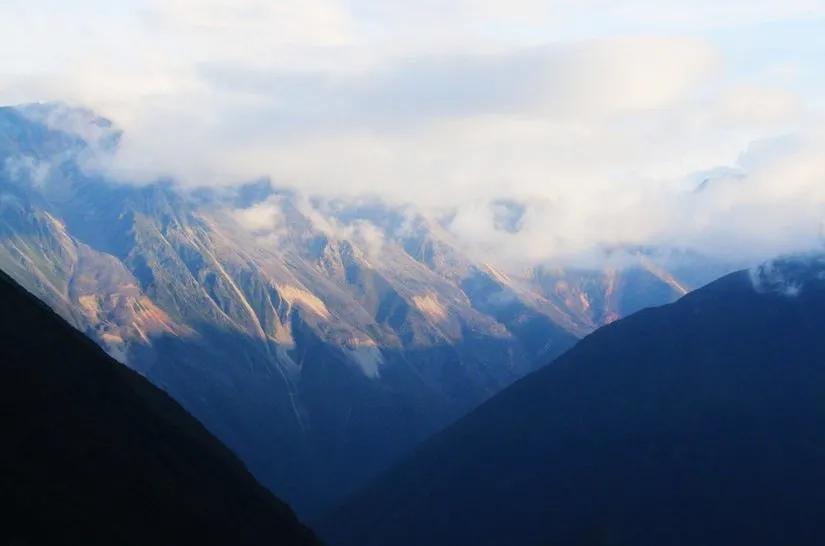 贡嘎山的徒步,贡嘎雪山大环线徒步游记