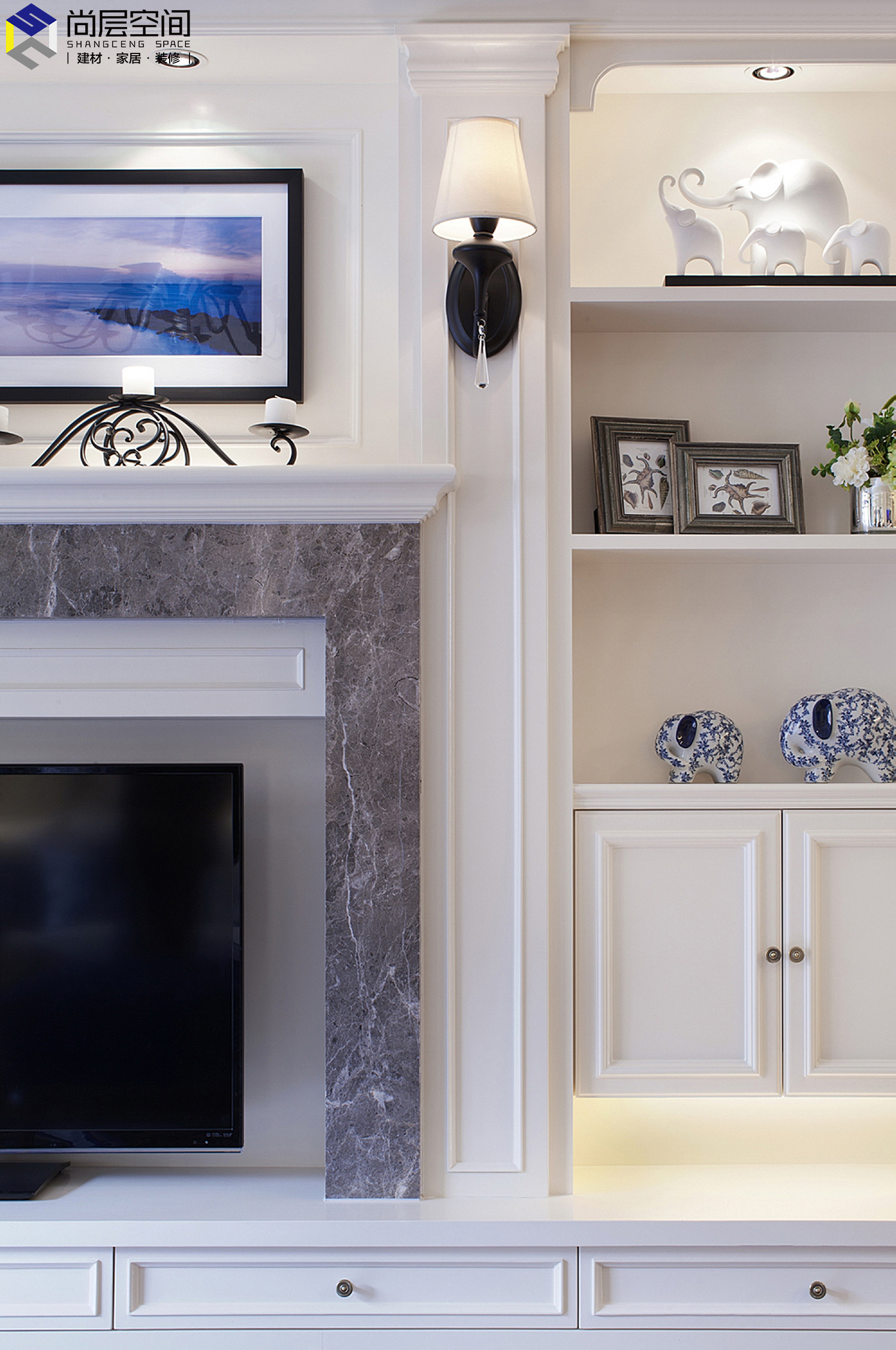 淡雅清新现代美式风别样的轻奢感,现代轻奢风格景观