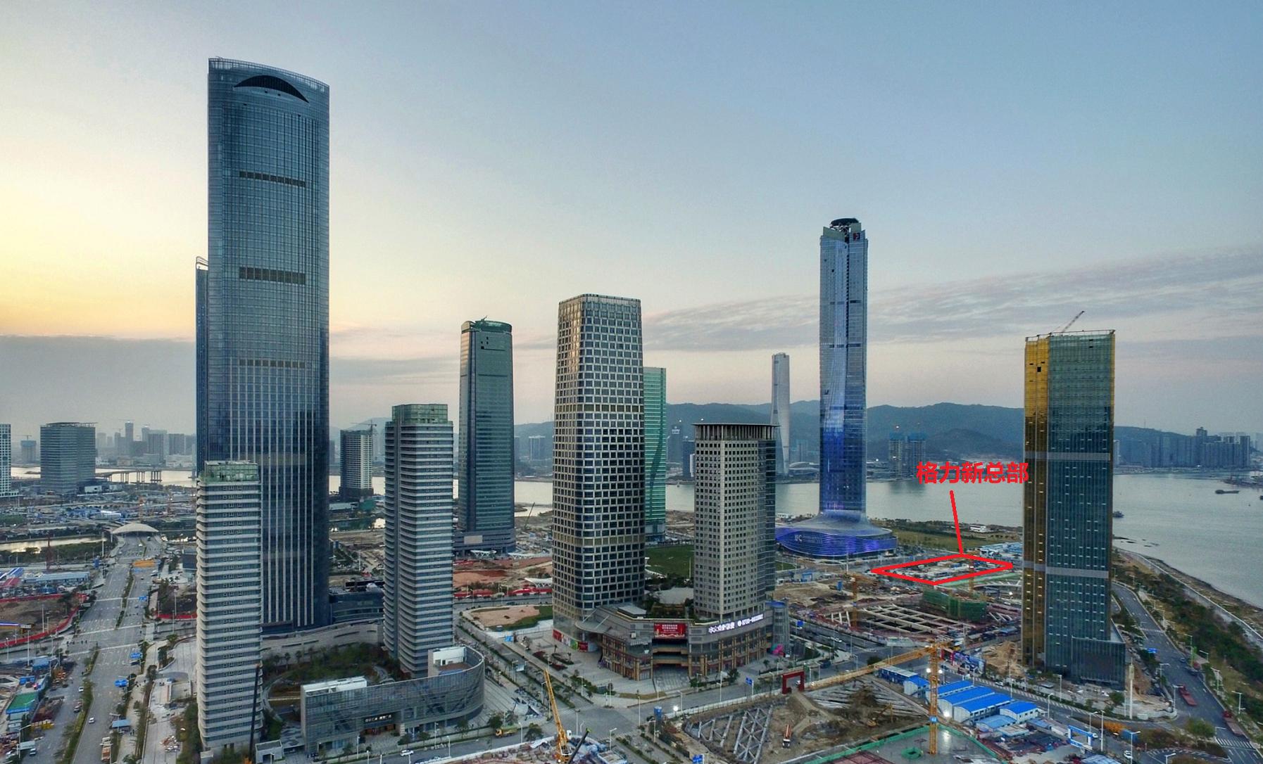 格力珠海横琴大厦,格力电器横琴总部大厦最新进展