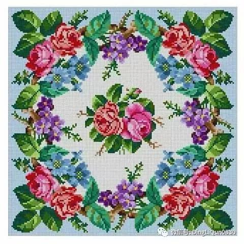 十字绣新图展示,热门十字绣大图