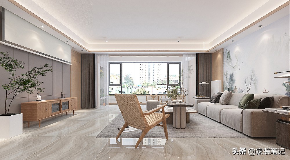 哈尔滨小户型新中式极简轻奢风,哈尔滨适合设计意式极简风格房子