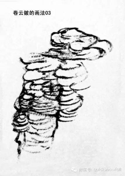 北派山水画山石画法,山水画技法山石的基本画法解析