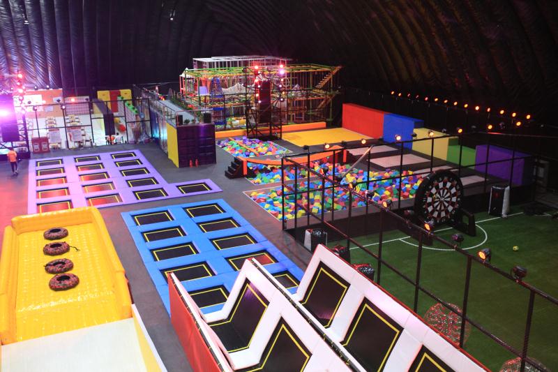 失重蹦床馆北京欢乐谷,北京欢乐谷上新