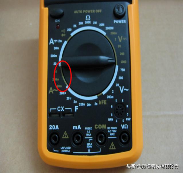万用表保养视频教程,万用表的使用说明书终于出世了