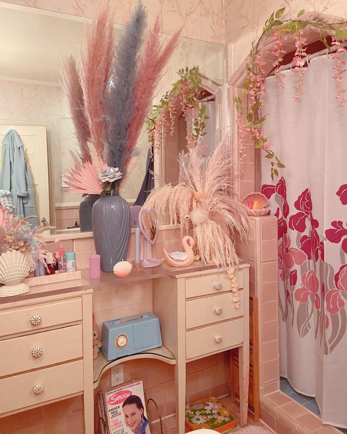 粉色系少女心装修,糖果色家装