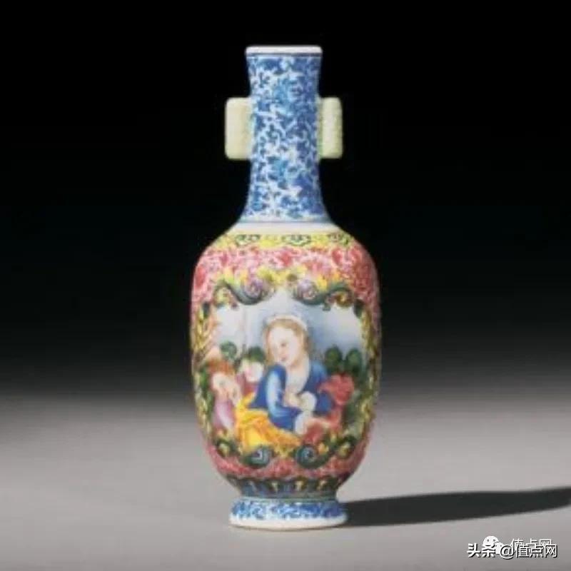 乾隆御制珐琅彩碗拍卖了780万港元,乾隆洋彩观音瓶伦敦拍卖