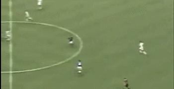 1994世界杯巴乔射失点球,1994年世界杯决赛巴乔背影