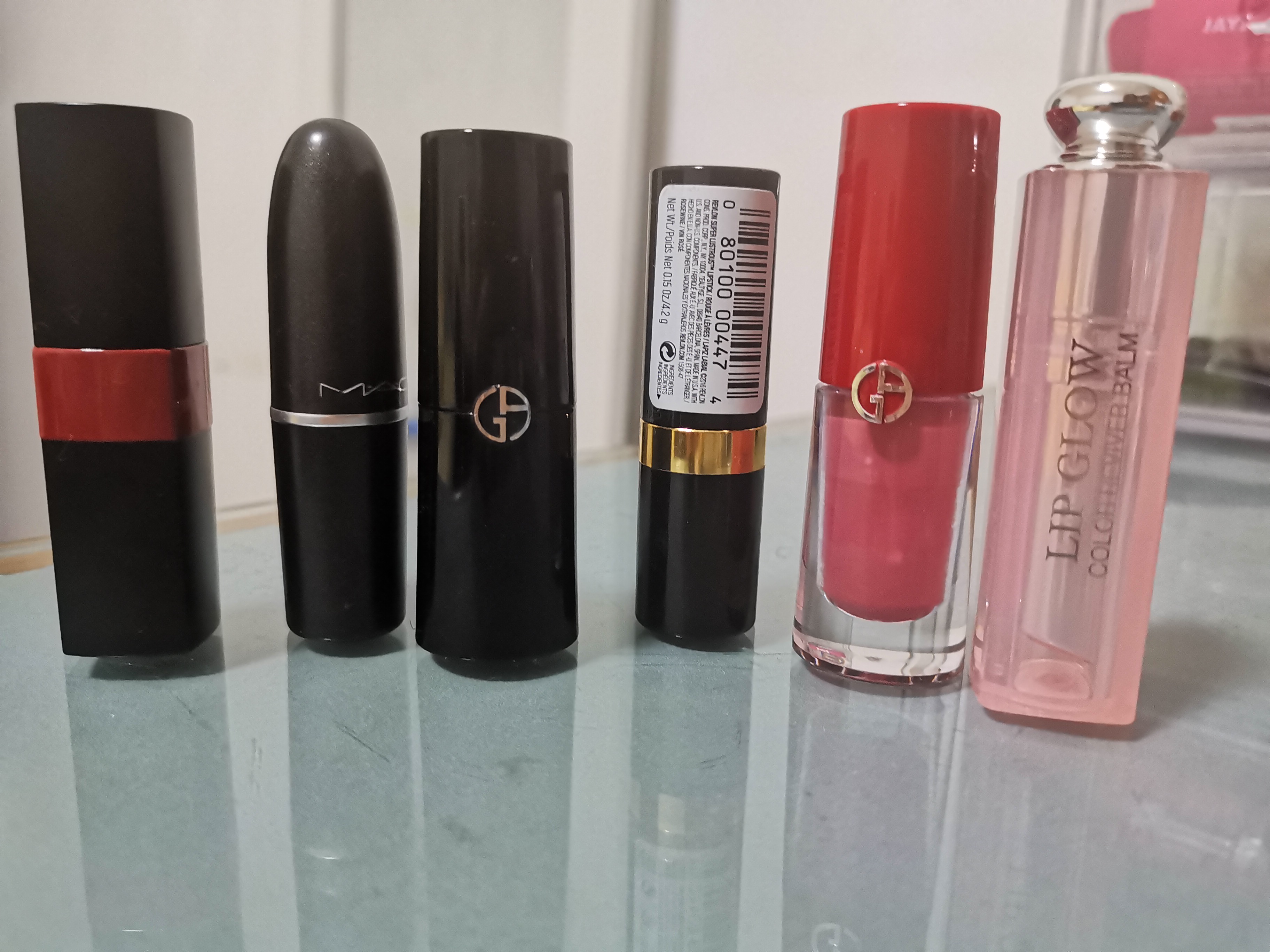 口红控tf,口红控阿玛尼红管唇釉全试色