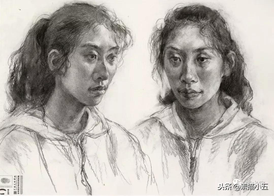 国美素描高分卷子图片,国美色彩高分卷2012