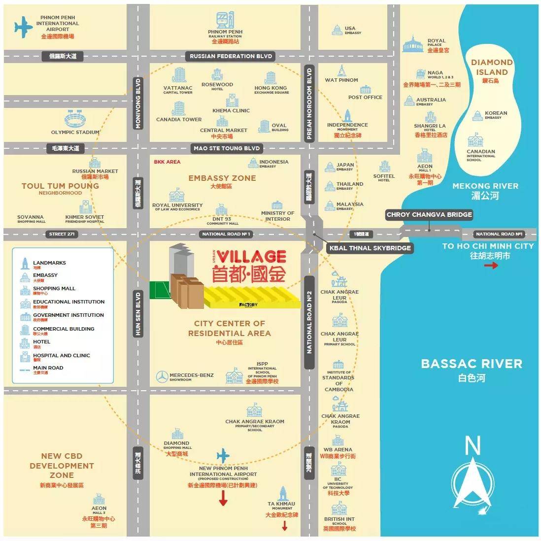柬埔寨楼盘最新排名,柬埔寨最值得投资的十大行业