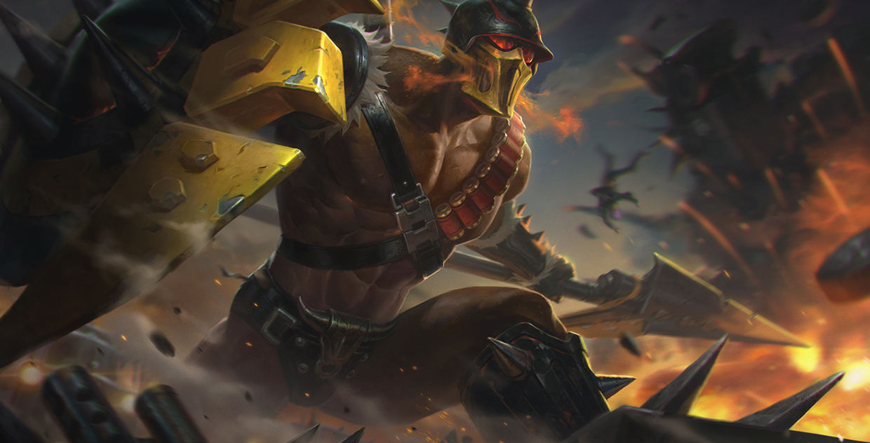 英雄联盟潘森打野教学,莽夫克烈潘森