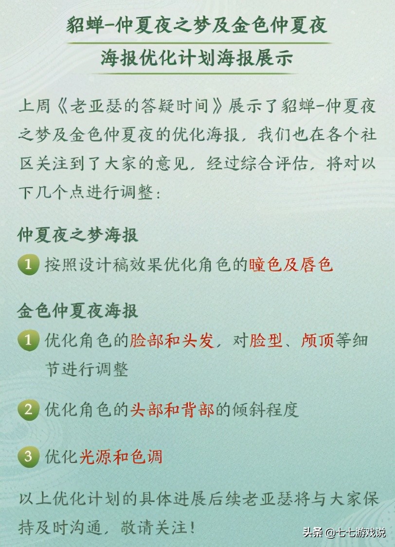 王者荣耀：王昭君凤凰于飞海报优化！胸前的羽毛不见了
