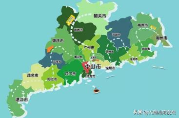 广东省每个地级市发展排名,广东省的21个地级市是什么