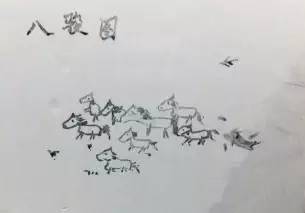 最清楚的八骏图,八骏图讲了什么故事