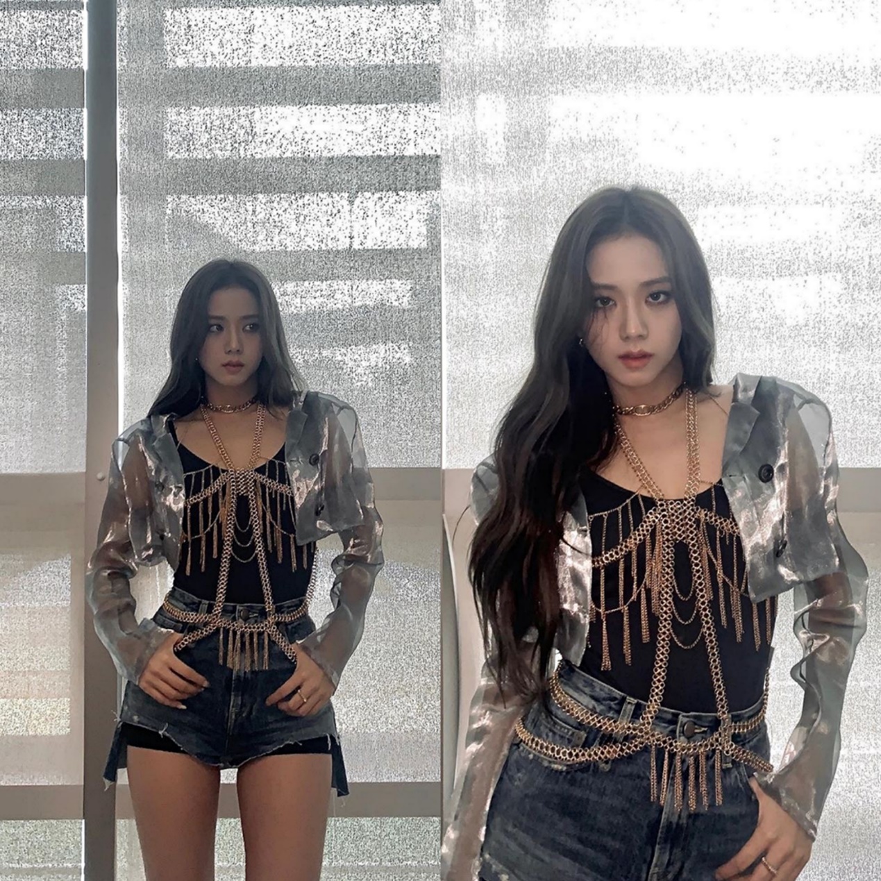 夏季衣品看“粉墨团”Jisoo怎么穿，颜值身材均在线拼的是气质