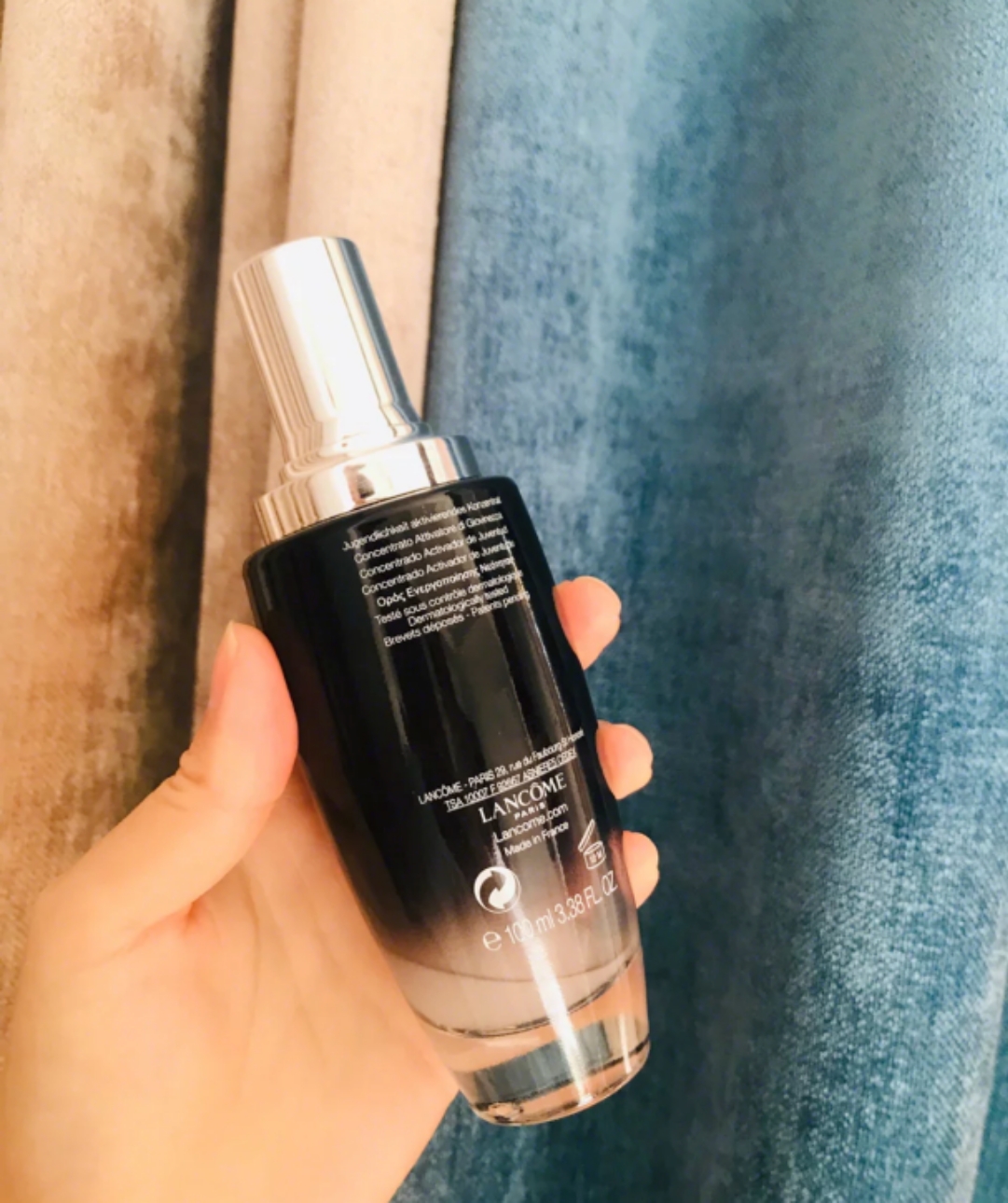 兰蔻粉水跟小黑瓶精华液如何使用,兰蔻小黑瓶套装抗老