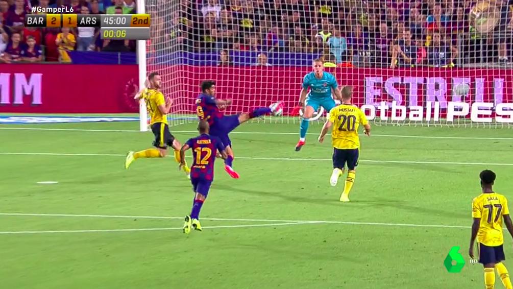 梅西年轻巴萨高光时刻,梅西首秀绝杀巴萨视频