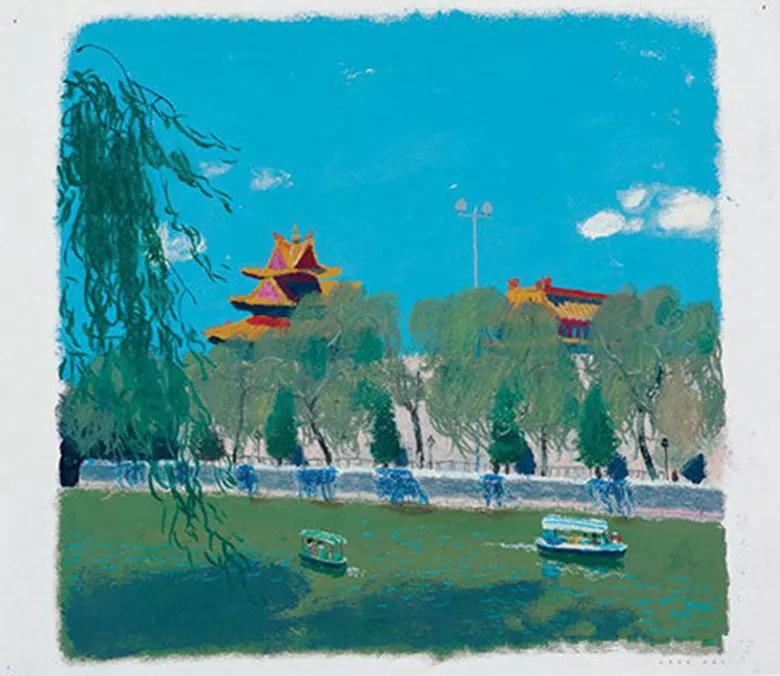 市井气息人间烟火油画,央美美术作品油画