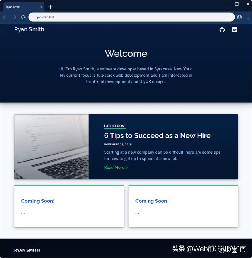 网页网站设计与制作,如何制作出最简单网站