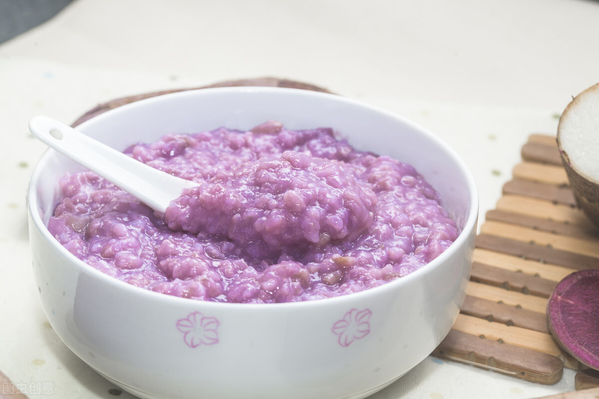 壹健康经验:紫薯煮粥是蓝绿色能吃吗?怎么防止紫薯粥变蓝色