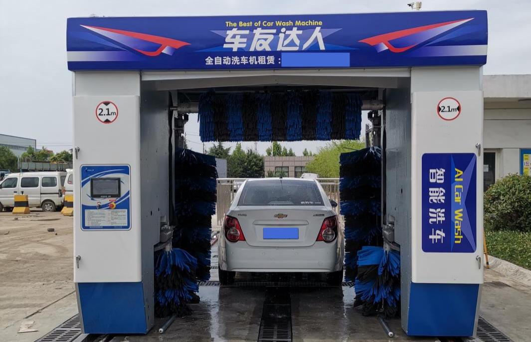 加油站安装洗车机,加油站空地安装洗车机