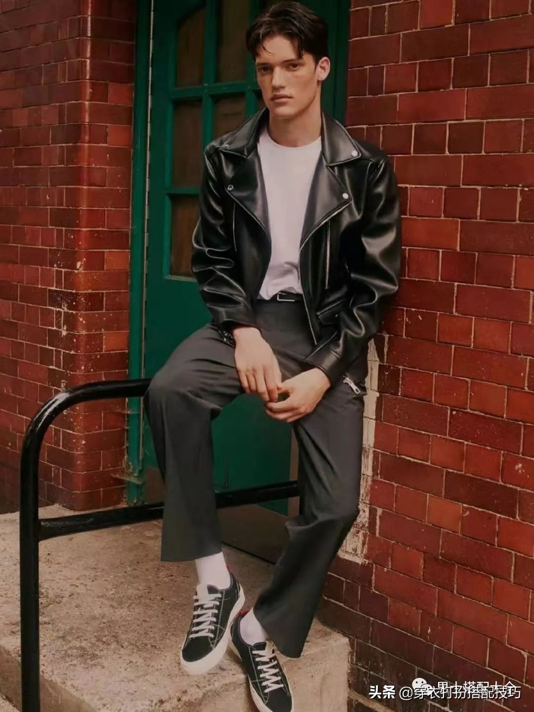 今日爆款男士皮衣春季138元,今年最流行的男青年穿真皮皮衣