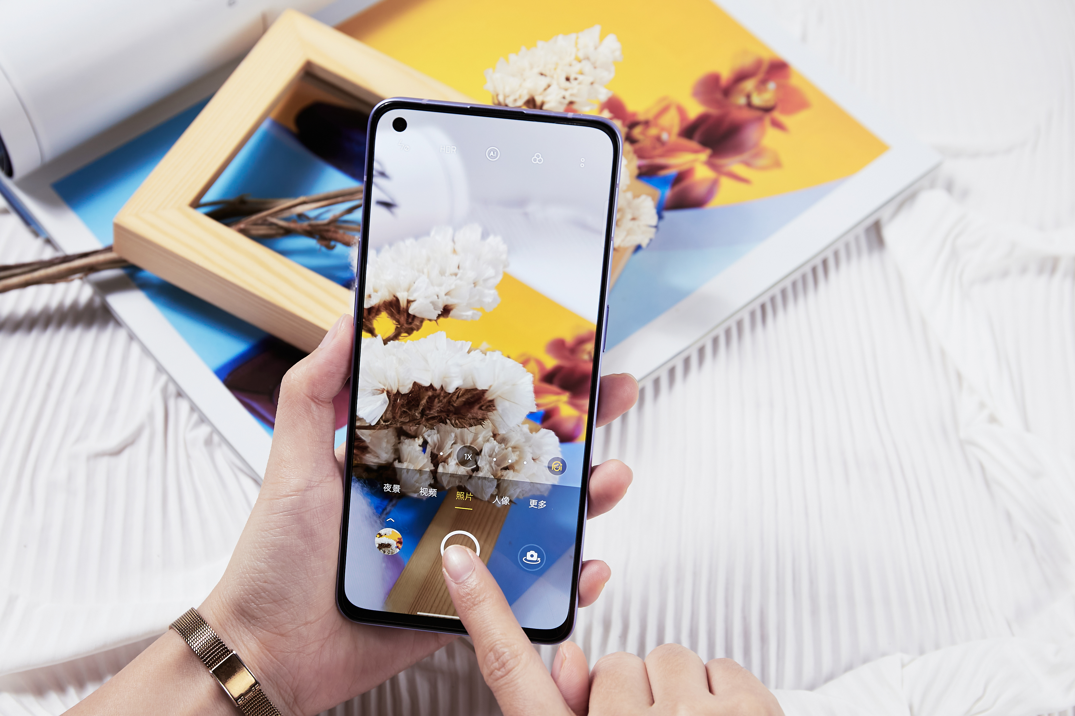 opporeno6星黛紫有夜光镜头吗,opporeno6星黛紫上手体验