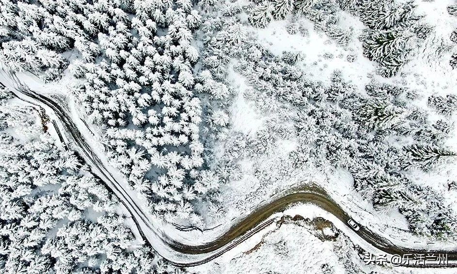 甘肃祁连山下雪,祁连山雪景壮观