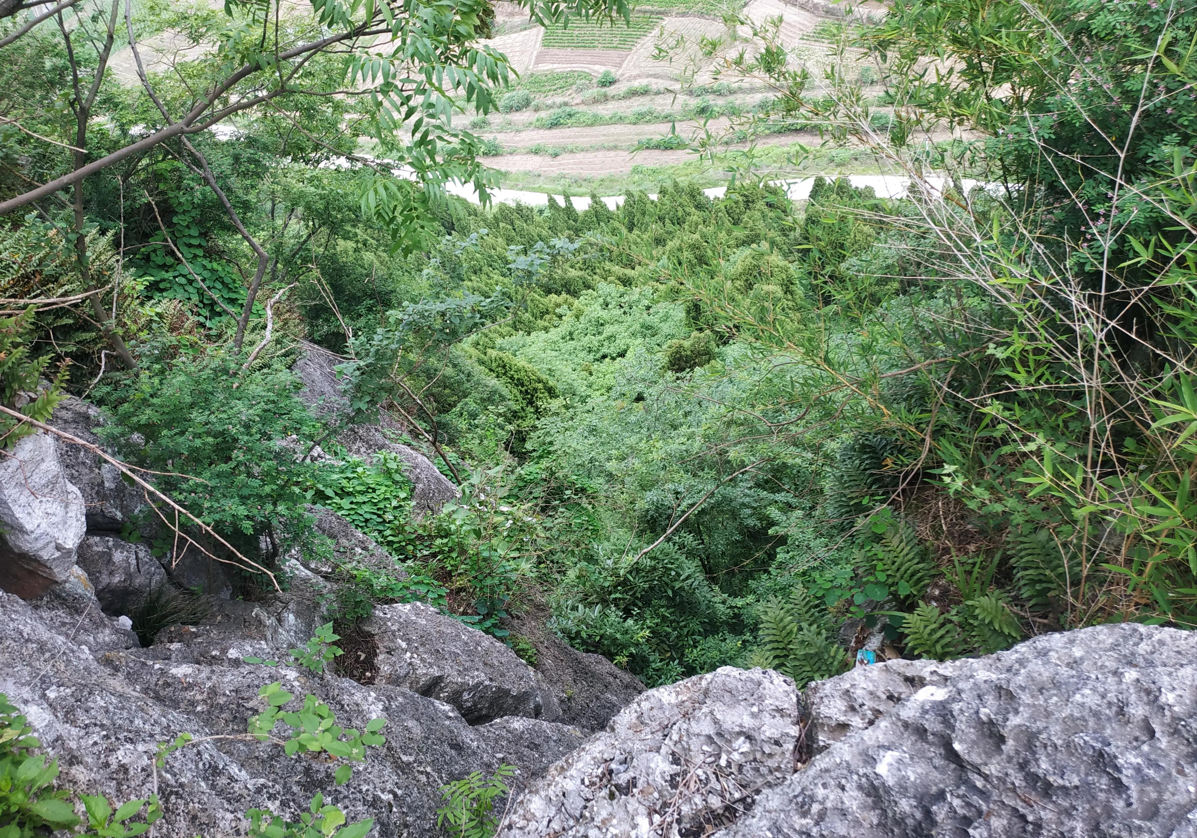 新田航拍全景视频,永州白米寨