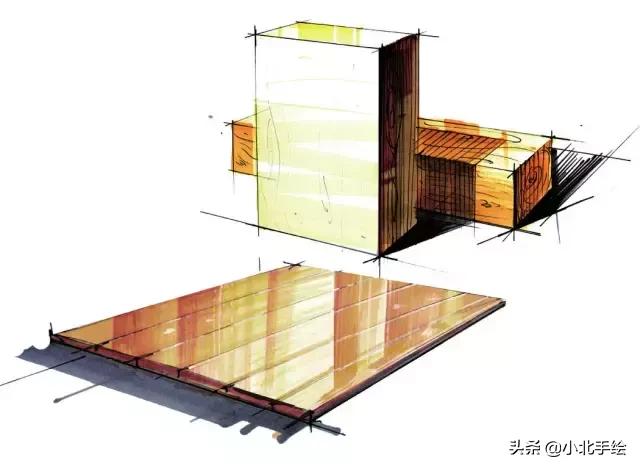 马克笔绘画初学者该用哪种马克笔,马克笔简单调色理论