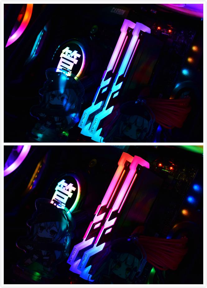 影驰内存条gamer3000ddr48g,影驰星曜ddr4rgb