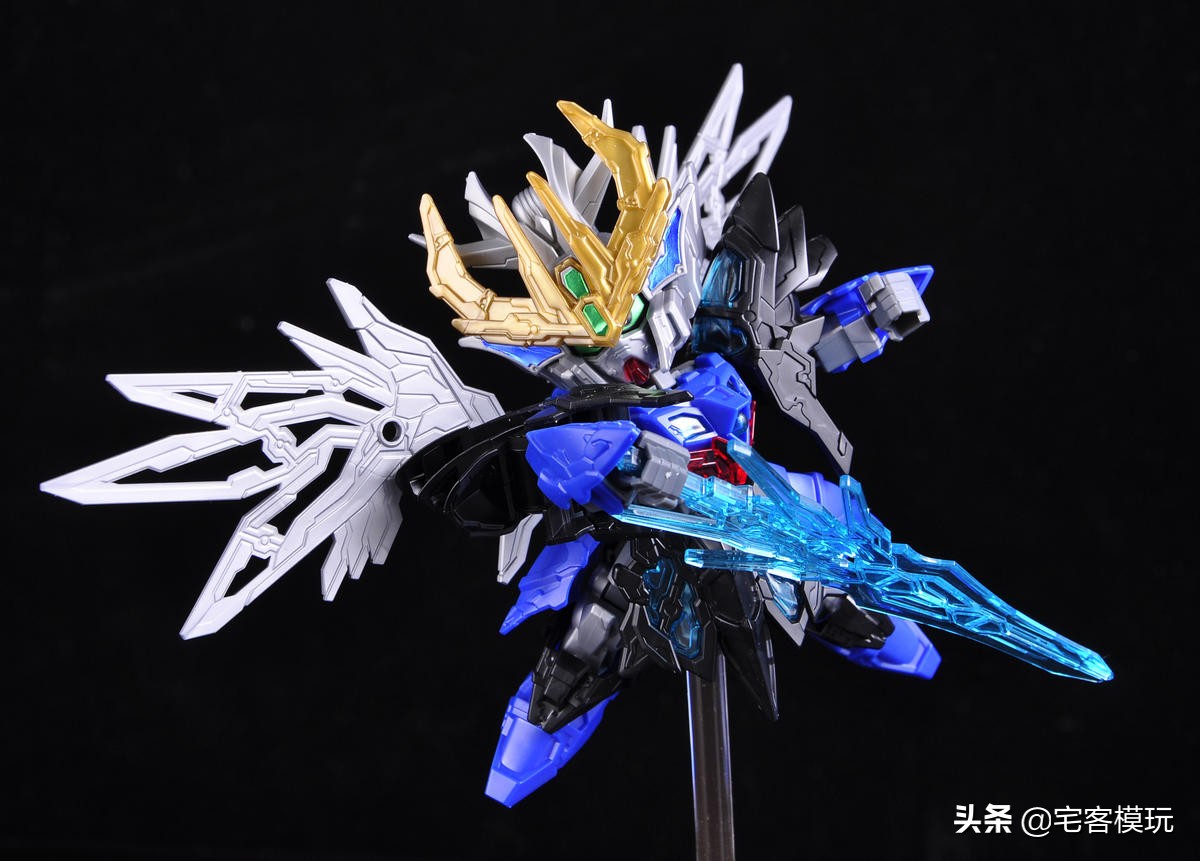 万代三国创杰传曹操飞翼,三国创杰传天霸曹操飞翼高达开箱