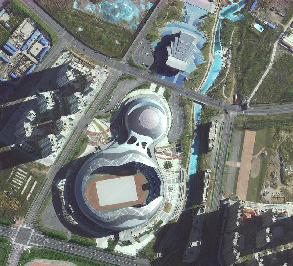 新体育馆设计效果图,造型奇特的体育场