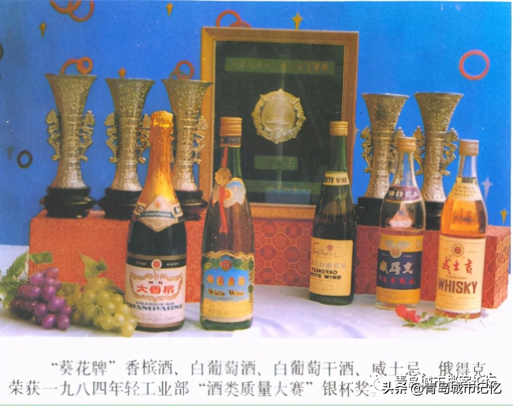 青岛的葡萄酒厂,1984年青岛的葡萄酒公司