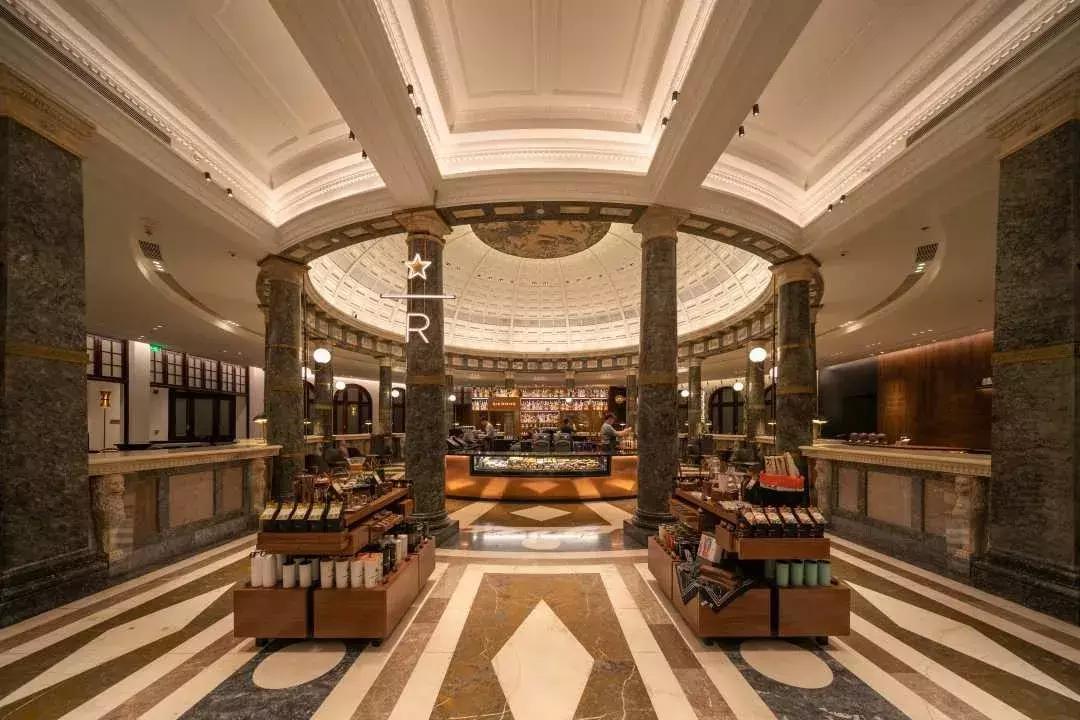 星巴克百年建筑,星巴克翻新