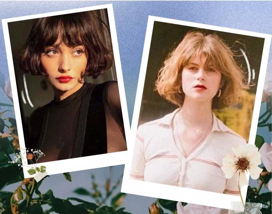 一剪短发就后悔,短发一刀切刘海翻车