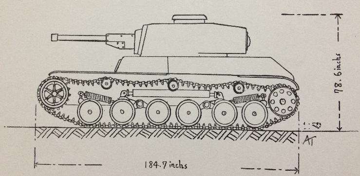 二战98式Ke-Ni轻型坦克车族