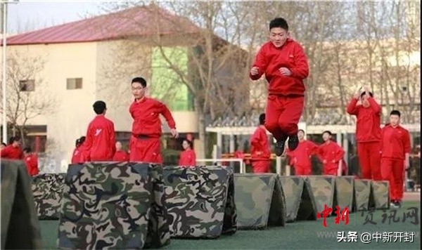 开封市金明中学西校壮行,开封金明中学校园