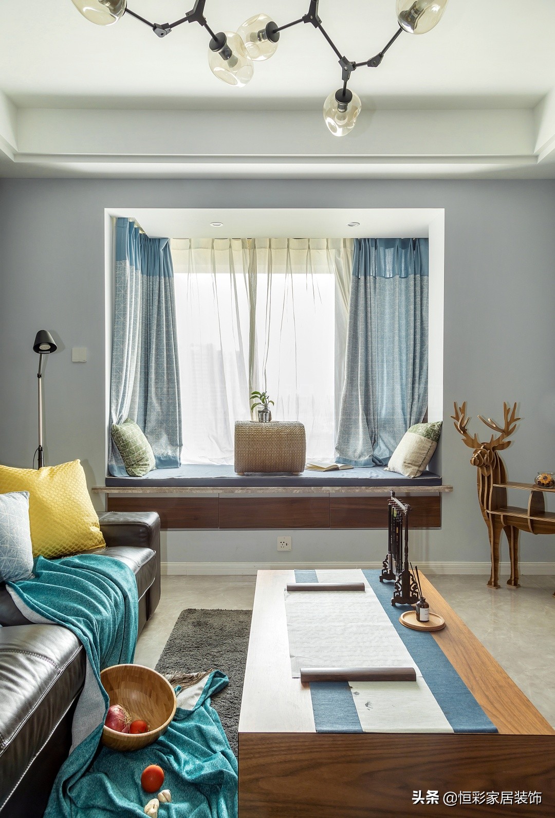 【国风美域】89㎡北欧混搭|往北以南