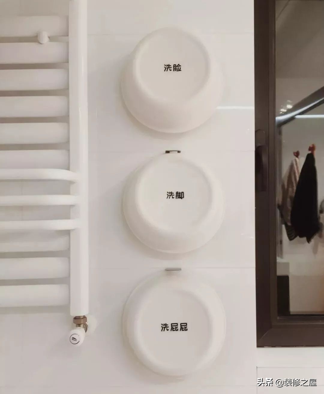 塑料长方形盆放拖把,拖把盆子都放什么地方