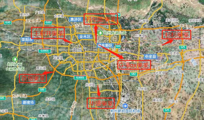 郑州杉杉奥特莱斯免费停车,郑州杉杉奥特莱斯停车位