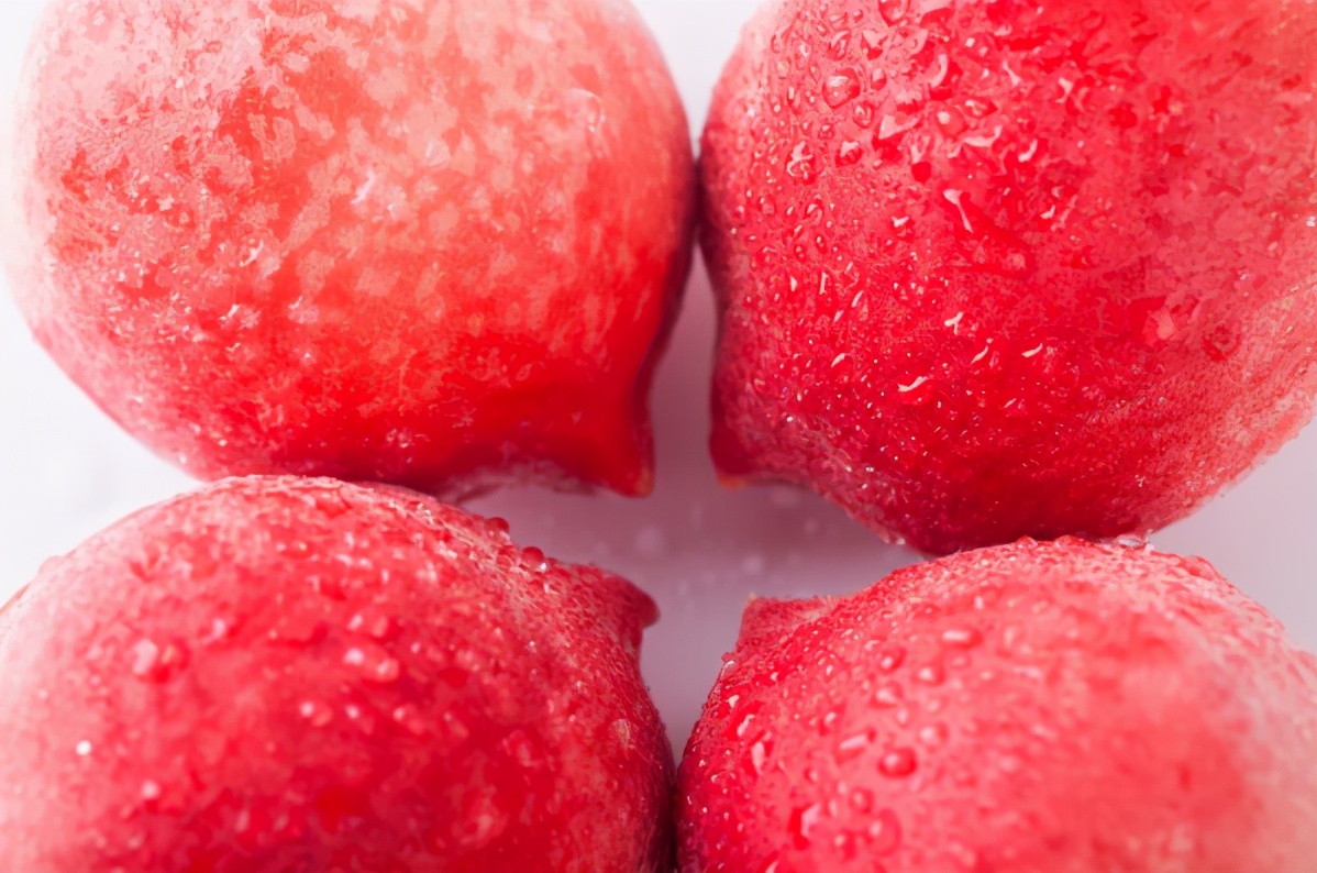 能吃上又甜又新鲜的水蜜桃,吃冻水蜜桃而且还是真的水蜜桃