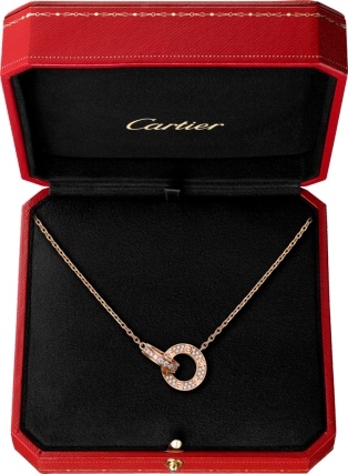 卡地亚钻石项链真假鉴别,卡地亚牛头款白金钻石项链