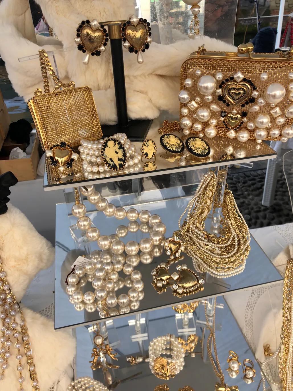 vintage复古首饰,意大利复古风饰品