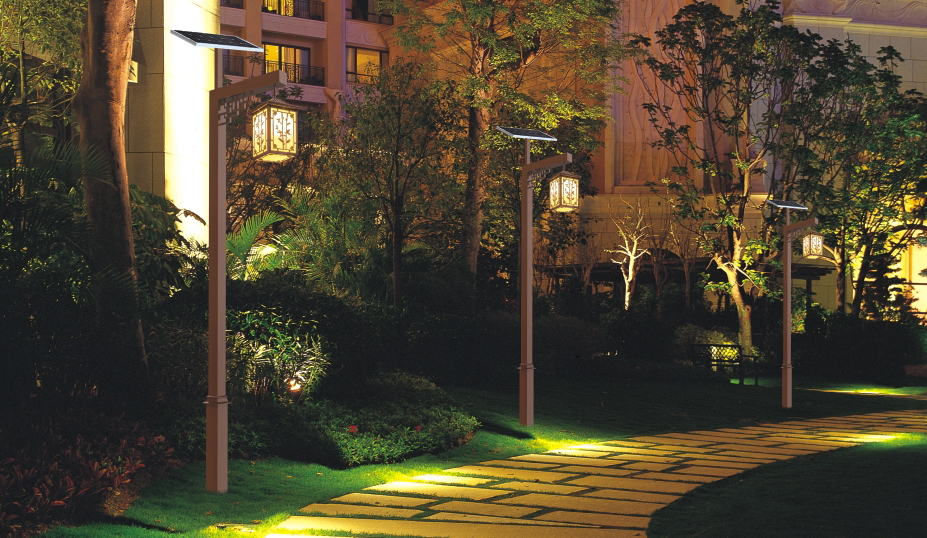 太阳能庭院灯的工作原理和特点,太阳能接电两用庭院灯是什么原理