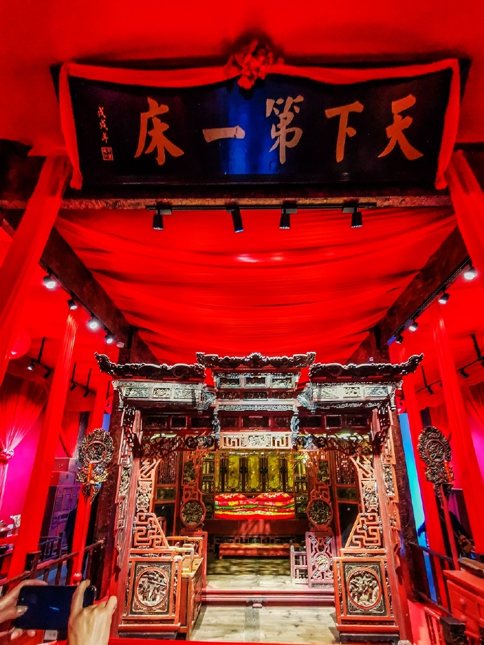 新安江山水画廊景区村落,漳潭古村